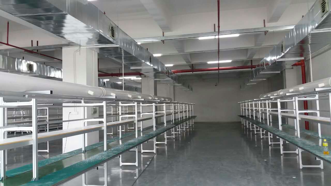 机床机械设备车间红杏网站污降温案例